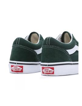 Zapatilla Vans Old Skool Kids Verde