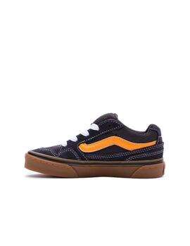 Zapatilla Vans YT Caldrone Gum Gris/Amarillo