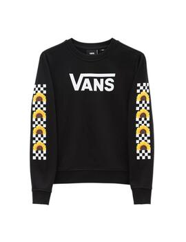 Sudadera Vans Sunlit Fleece Kids Negro