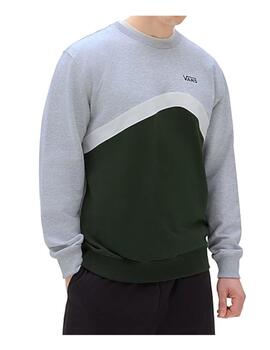 Sudadera Vans Sidestripe Block Verde