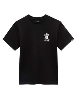 Camiseta Vans YT Peace Heard-B  Negra