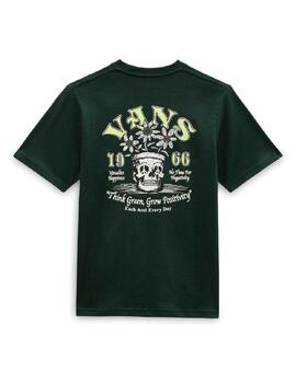 Camiseta Vans YT Peace Head-B  Verde