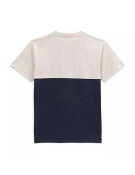 Camiseta VAns MN ColorBlock Azul