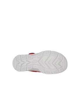 Sandalia Skechers Relix Valder Bebé RDBK