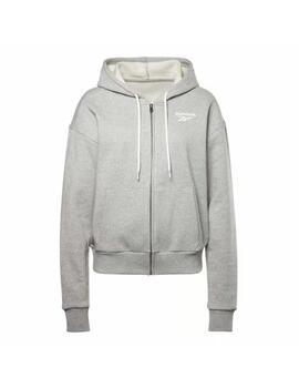 Chaqueta Reebok RI EU FZ Hoody Mujer Gris