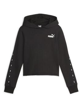 Sudadera Puma Ess Tape Hoodie G Negro