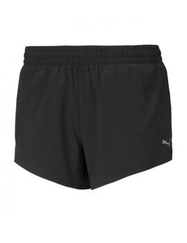 Short Puma Mujer Run Favorite Woven Negro