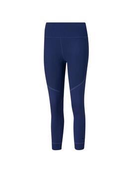 Malla Puma Mujer Studio Rib High Azul