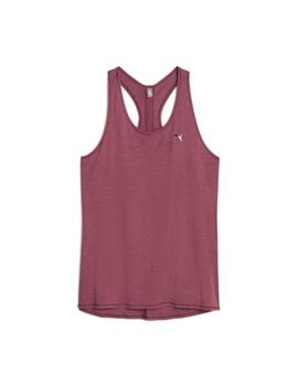 Camiseta Puma W Studio Foundation Tank Granate