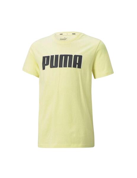 Camiseta Puma Nino Alpha Graphic Amarillo