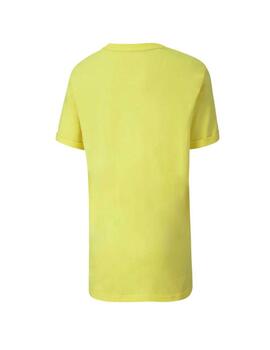 Camiseta Puma Alpha Adv Niño Amarilla