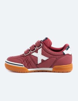 Zapatilla Munich G 3 KID VCO Profit 209 para niños roja