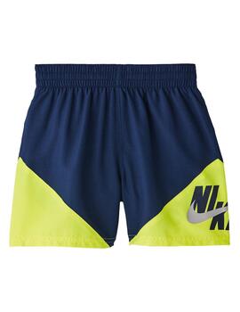 Bañador Nike Nessa777 Niño Azul/Amarillo