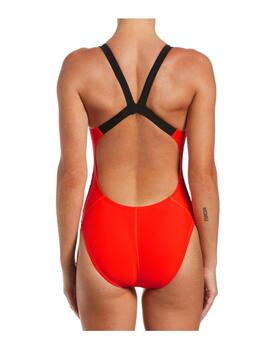 Bañador Nike Nessb130 Playa Mujer Rojo