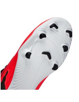 Bota Nike Phantom GX Club JR FG/MG Rojo/Negro