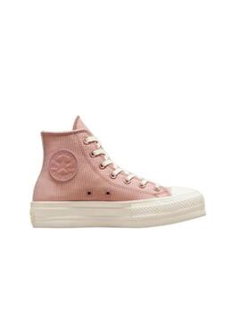 Zapatilla Converse Platform Alta Climate Rosa