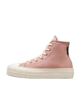 Zapatilla Converse Platform Alta Climate Rosa