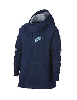 Chaqueta Nike NSW Hoodie Niña Azul