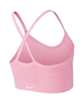 Top Nike SEAMLESS DRY Niña Rosa