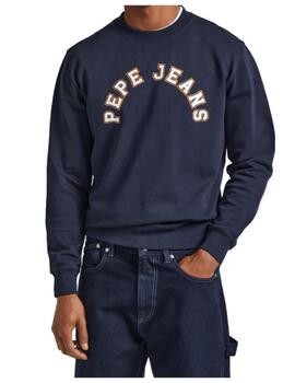 Sudadera  Pepe Jeans L Edward Crew Hombre Beige