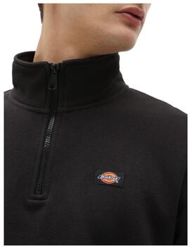 Sudadera Dickies MN Oakport Quarter Zip Negro