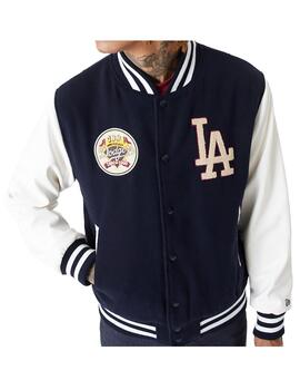 Chaqueta Bomber NE Varsity LosDod Marino