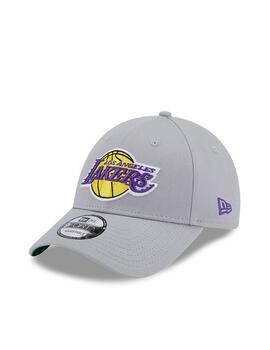 Gorra NE 9Forty Lakers Gris