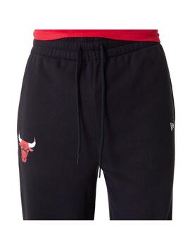 Pantalón New Era NBA Jogger Chibul Negro/Rojo