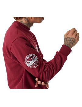 Sudadera NE Logo Crew NeyYanco Granate