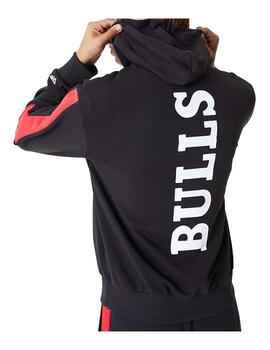 Sudadera New Era NBA Chibul Negro/Rojo