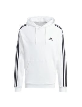 Sudadera Adidas M 3S FL Blanco/Negro