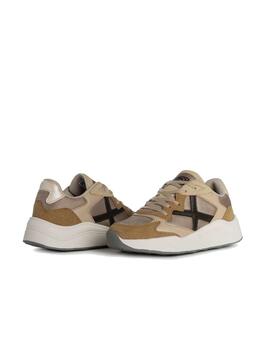 Zapatilla Munich Mali 30 Mujer Beige/Marrón