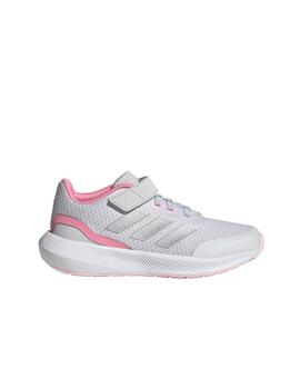 Zapatilla Adidas Run Falcon 3.0 EL K Gris/Rosa