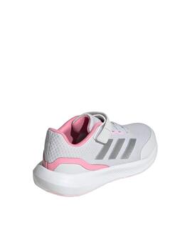 Zapatilla Adidas Run Falcon 3.0 EL K Gris/Rosa