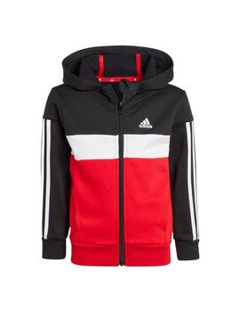 Chandal Adidas LK 3S Tib FL Niño Negro/Rojo