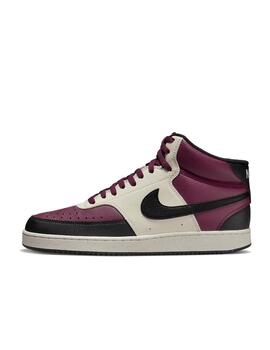 Zapatilla Nike M Court Vision Mid NN Granate/Negro