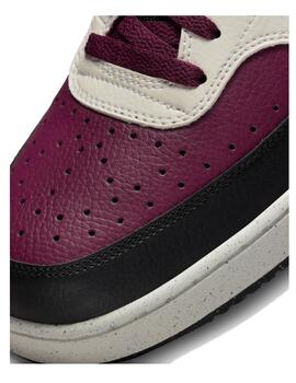 Zapatilla Nike M Court Vision Mid NN Granate/Negro