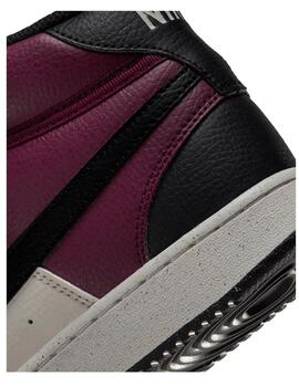 Zapatilla Nike M Court Vision Mid NN Granate/Negro