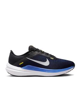 Zapatilla Nike Air Winflo 10 Hombre Negra/Azul