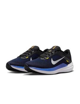 Zapatilla Nike Air Winflo 10 Hombre Negra/Azul