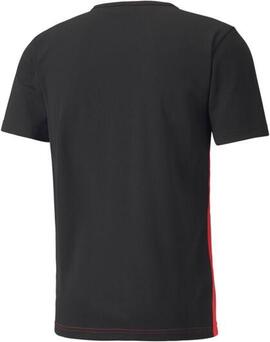 Camiseta Puma M Individual Rise Fucsia/Negro