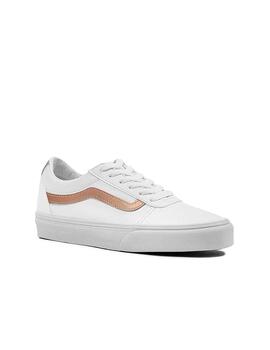 Zapatilla Vans WM Ward Piel Blanco/Dorado