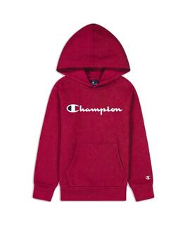 Sudadera Champion Capucha Niño Granate