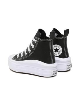 Zapatilla Converse PS Move Alta Piel Negro/Blanco