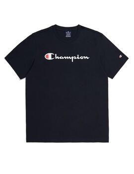 Camiseta Champion Crewneck Hombre Negro