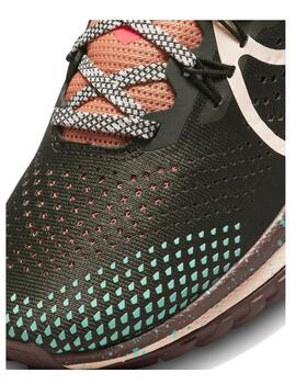 Zapatilla Nike W React Pegasus Trail 4 Verde