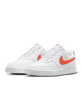 Zapatilla Nike M Court Vision Low NN Blanco/Naranj