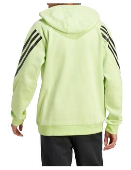Sudadera Adidas M FI 3S Verde