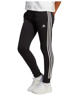 Pantalon Adidas 3S FT CF Mujer Negro Blanco