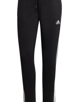 Pantalon Adidas 3S FT CF Mujer Negro/Blanco